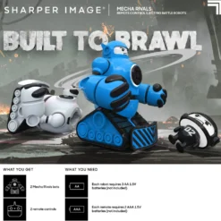 Mecha Rivals RC Ejecting Battle Robots