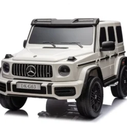 Mercedes G-Wagon 24V 4x4 2-Seater Ride on Car - White