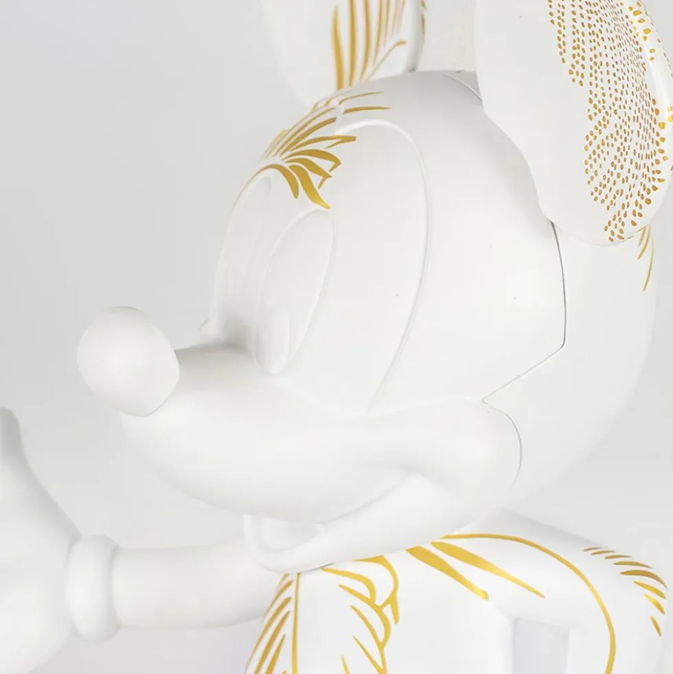 Mickey Mouse 12" Star Style Martyn Lawrence Bullard Figurine - White & Gold