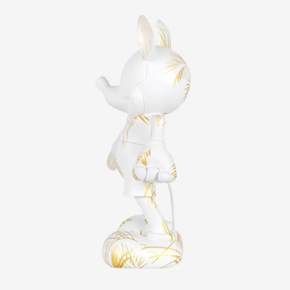 Mickey Mouse 12" Star Style Martyn Lawrence Bullard Figurine - White & Gold