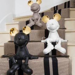 Mickey Mouse Take 2 Taupe & Gold Figure - 19