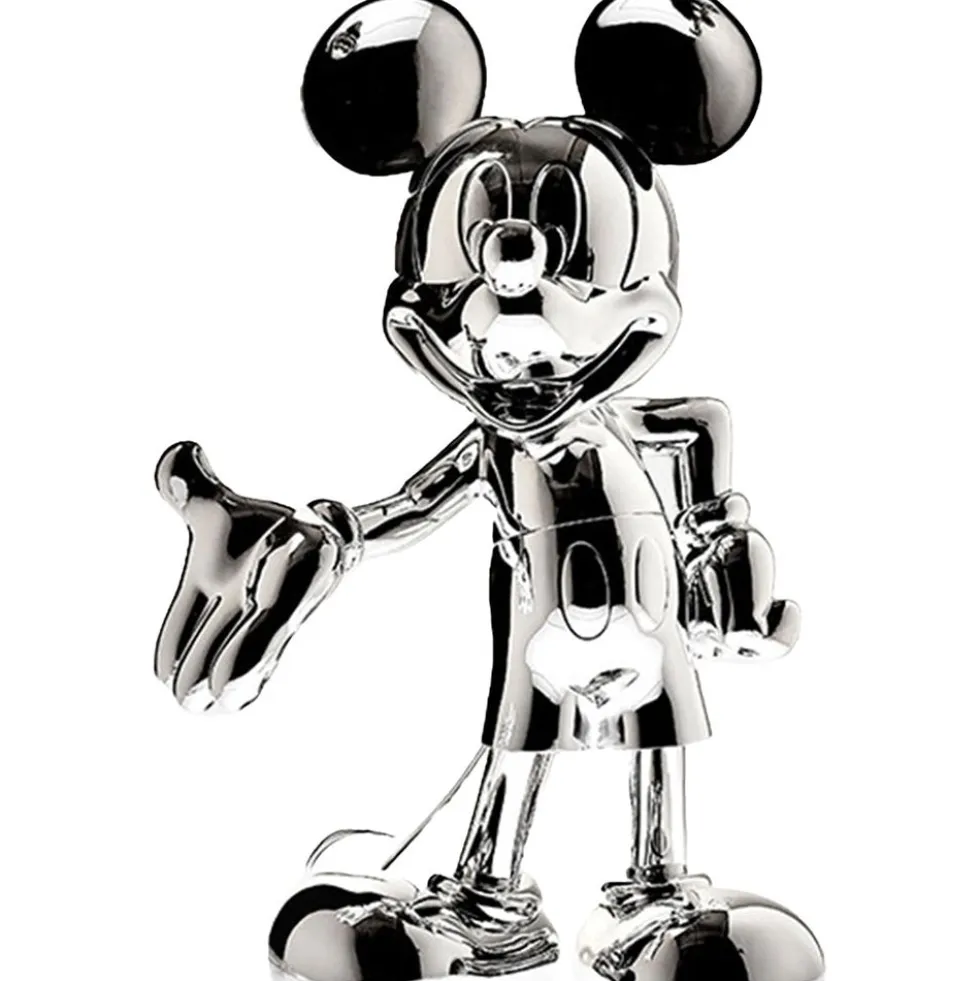 Mickey Mouse 12" Welcome Studio Figurine - Silver