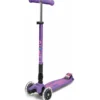 Micro Maxi Foldable LED Scooter - Purple