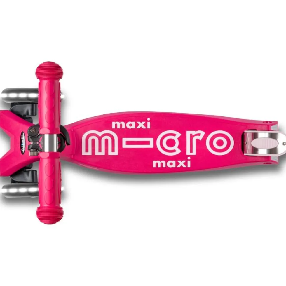 Micro Maxi LED Scooter - Pink