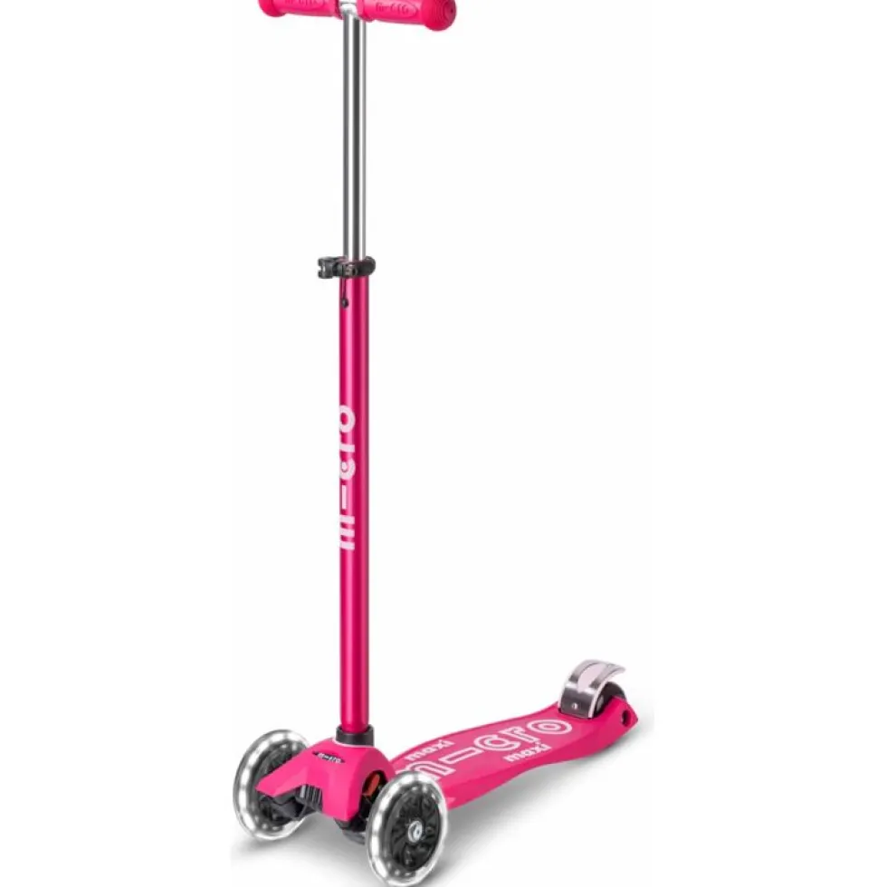 Micro Maxi LED Scooter - Pink