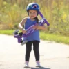 Micro Mini Foldable LED Scooter - Purple