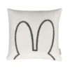 Miffy Cushion Cover - White/Black