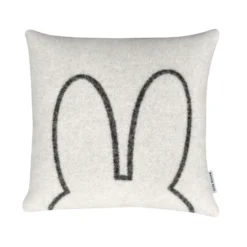 Miffy Cushion Cover - White/Black