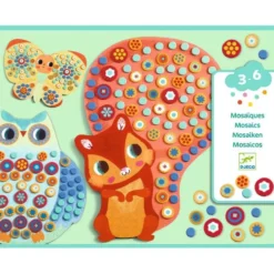 Millefiori Sticker Mosaic Collage
