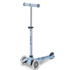 Mini Deluxe Rock & Go LED Scooter - Ocean Slate