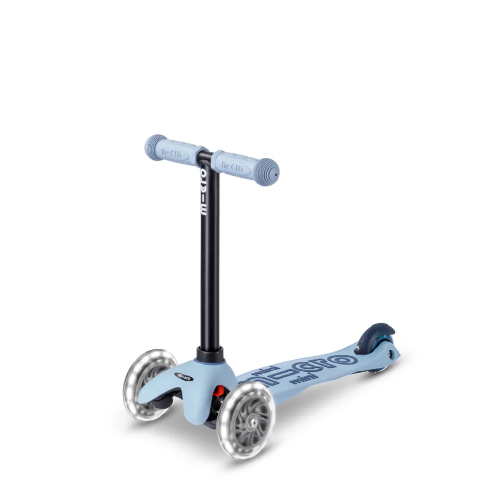 Mini Deluxe Rock & Go LED Scooter - Ocean Slate