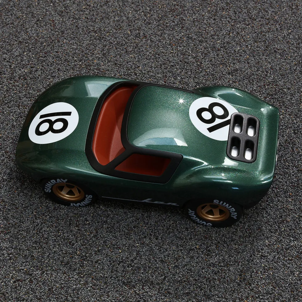 Mini Ken Rogers Toy Car - Metallic Green