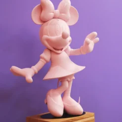 Minnie Mouse Figure Pastel Pink - 24.4