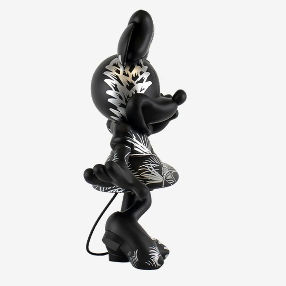 Minnie Mouse 12" Star Style Martyn Lawrence Bullard Figurine - Black & Silver