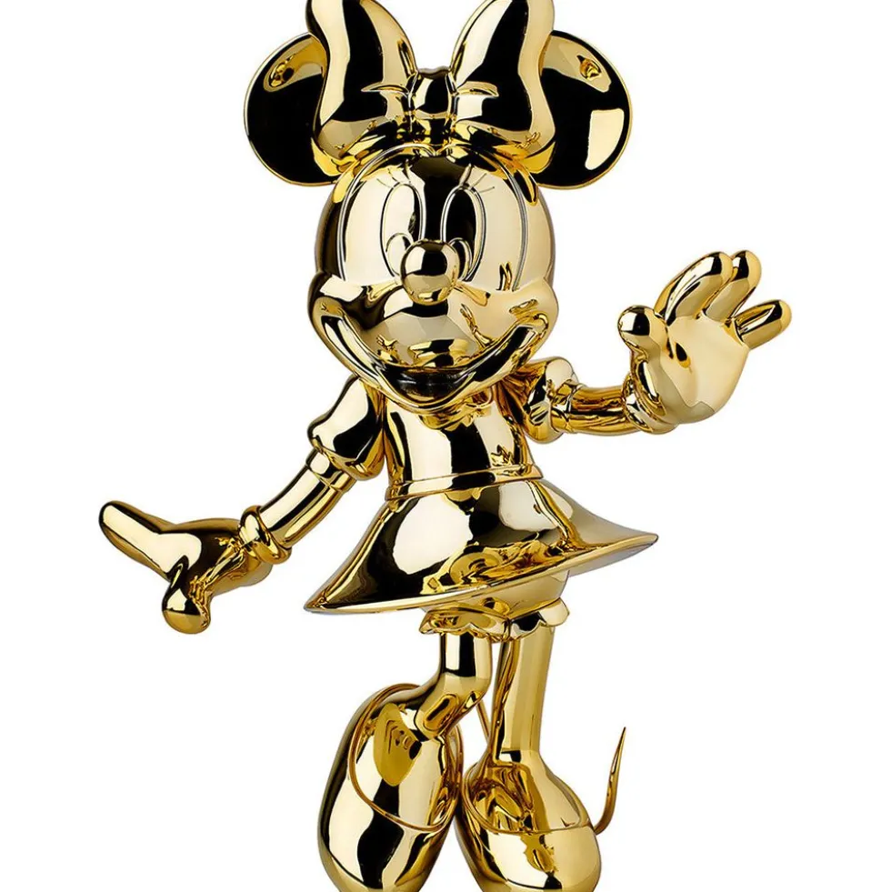 Minnie Mouse 12" Welcome Studio Figurine - Gold