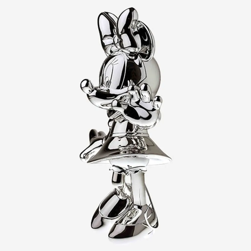 Minnie Mouse 12" Welcome Studio Figurine - Silver