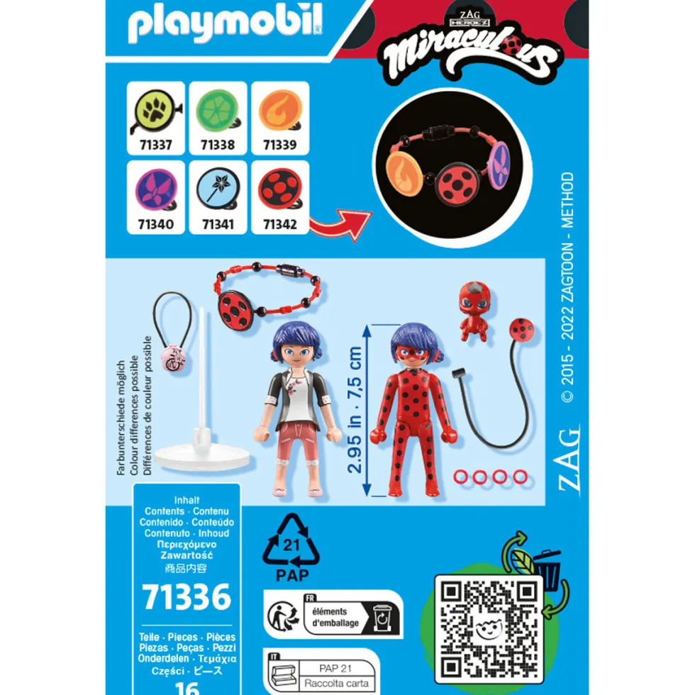 Miraculous: Marinette & Ladybug Playset