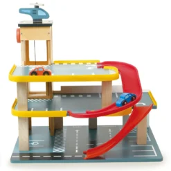 Multi-Level Garage Playset with Lift
