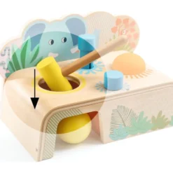 Multi Tap Hammer Wooden Toy