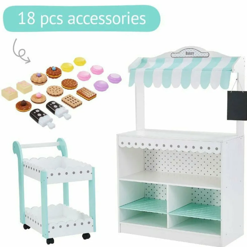 My Dream Bakery Shop Dessert Stand - White/Mint