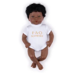 My FAO Doll - Dark Skin with Dark Brown Hair & Eyes