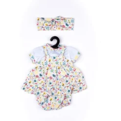 My FAO Doll Outfit - Flower and Rainbow Dungarees