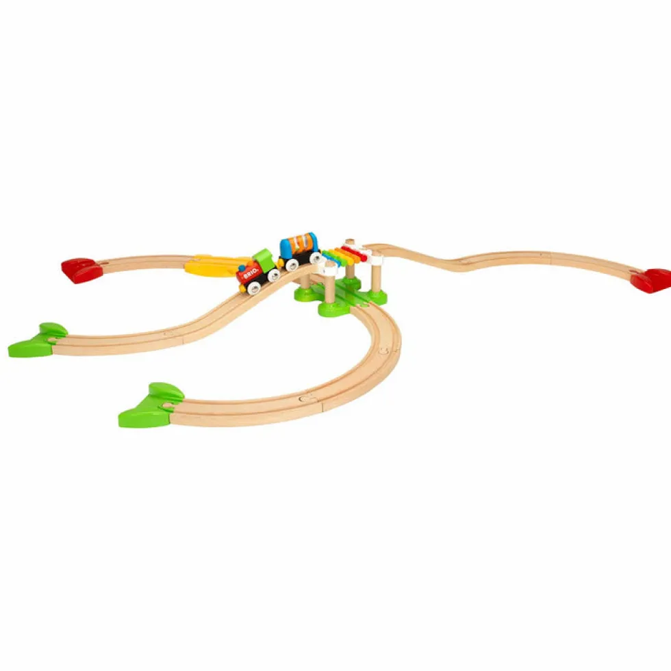 My First Railway Beginner Pack Wooden Toy Train Set