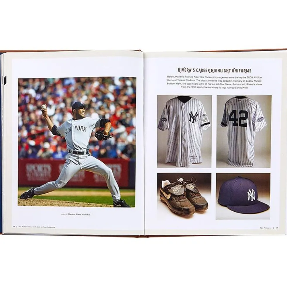 National Baseball Hall of Fame Book Leather Edition
