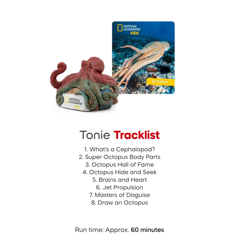 National Geographic Kids: Octopus Tonie