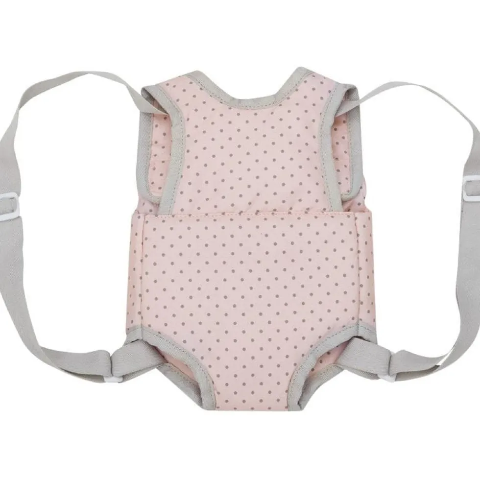 Olivia's Little World Polka Dot Princess Baby Doll Carrier & Car Seat Set