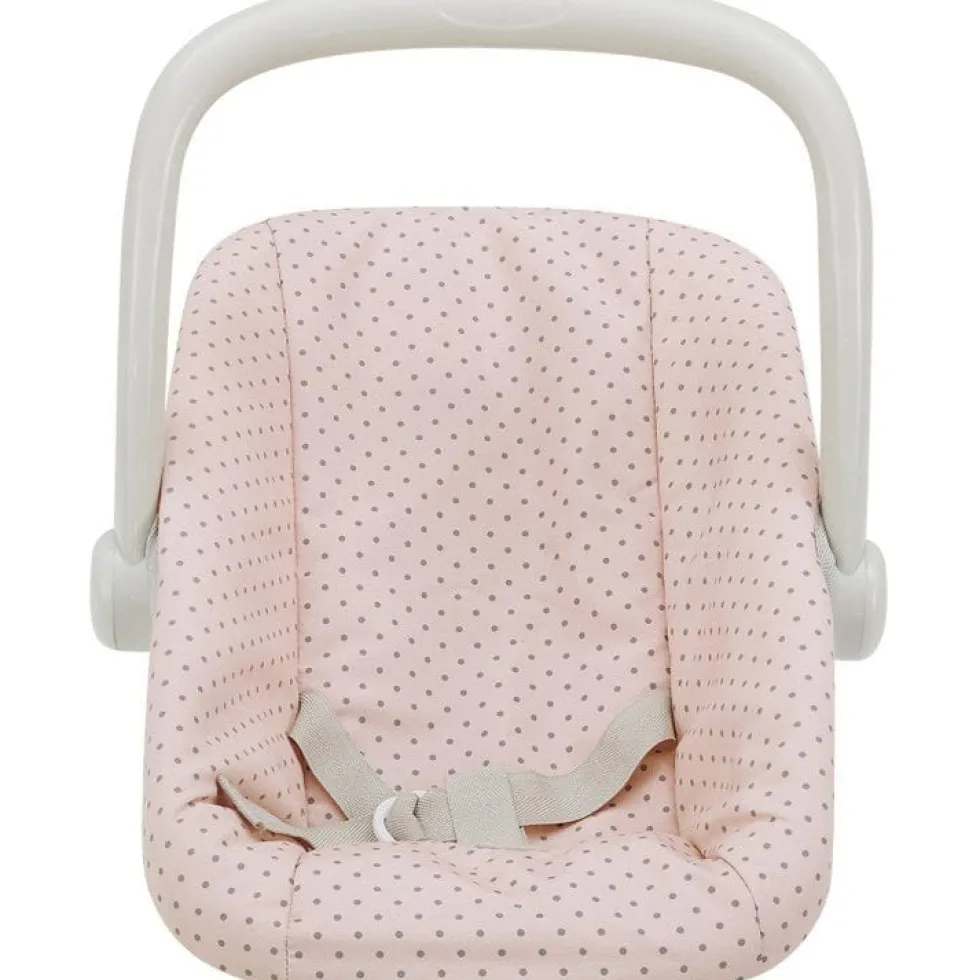 Olivia's Little World Polka Dot Princess Baby Doll Carrier & Car Seat Set
