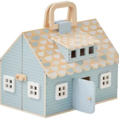 Olivia's Little World Quaint Portable Dolls Cottage & Accessories for 3.5