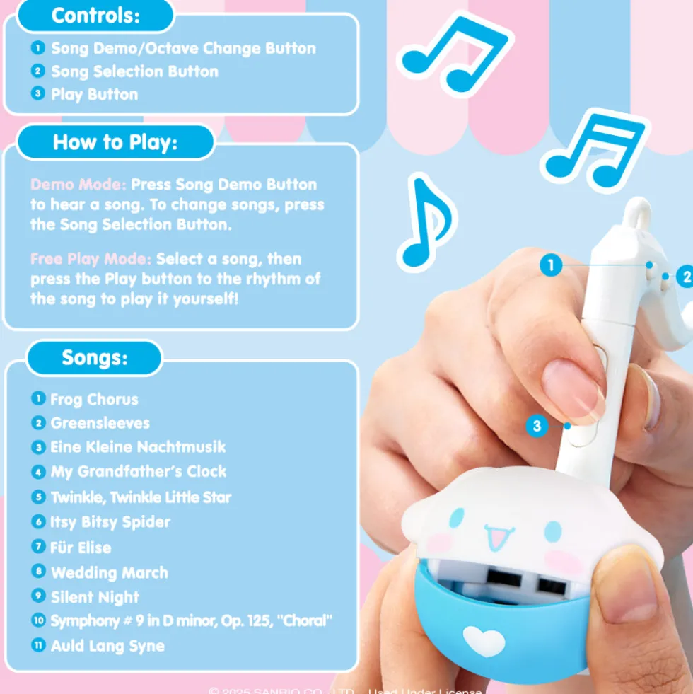 Otamatone Melody Sanrio - Cinnamoroll
