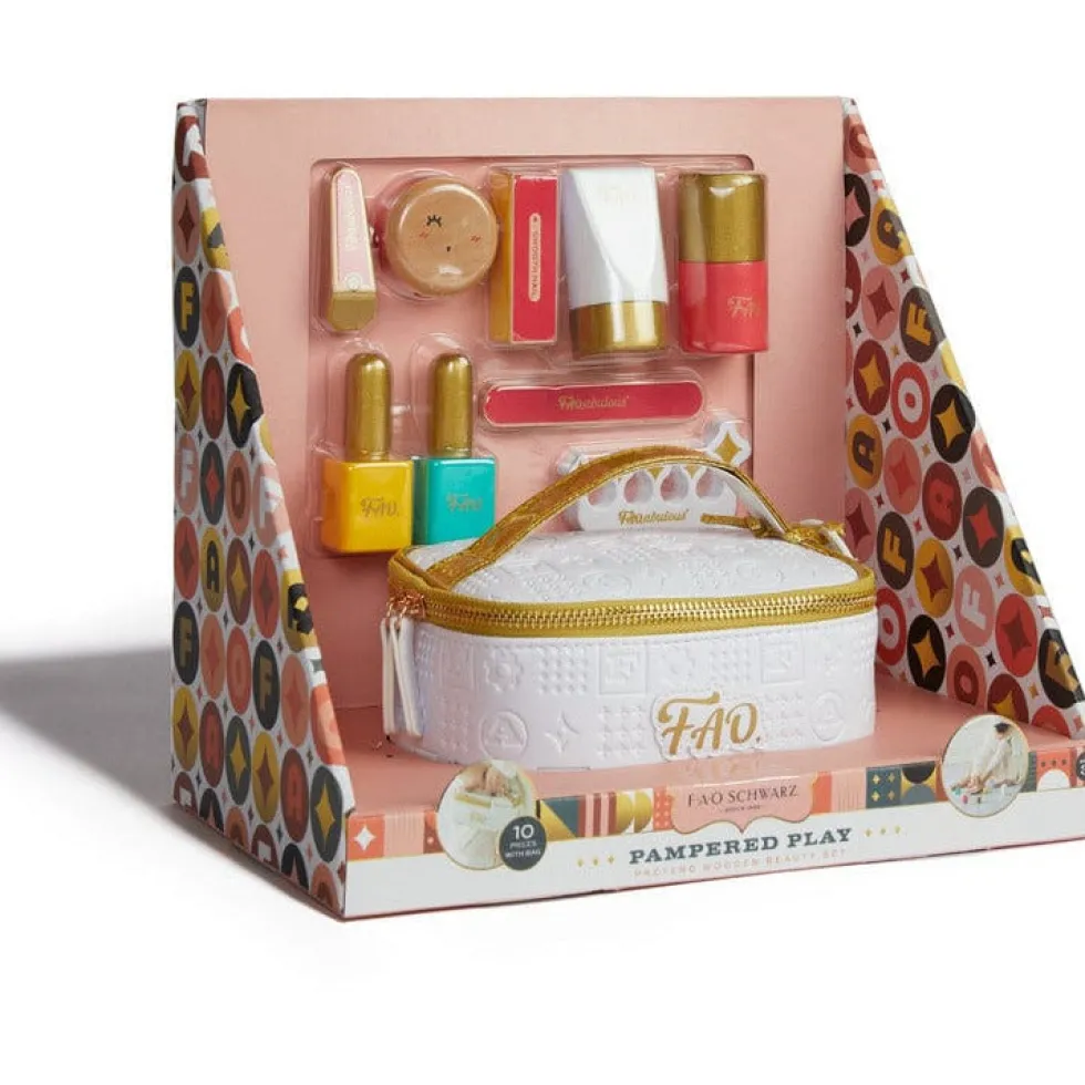 Pampered Play Pretend Wooden Beauty Set