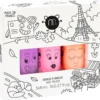 Paris Neon Nail Polish 3 Pack for Kids