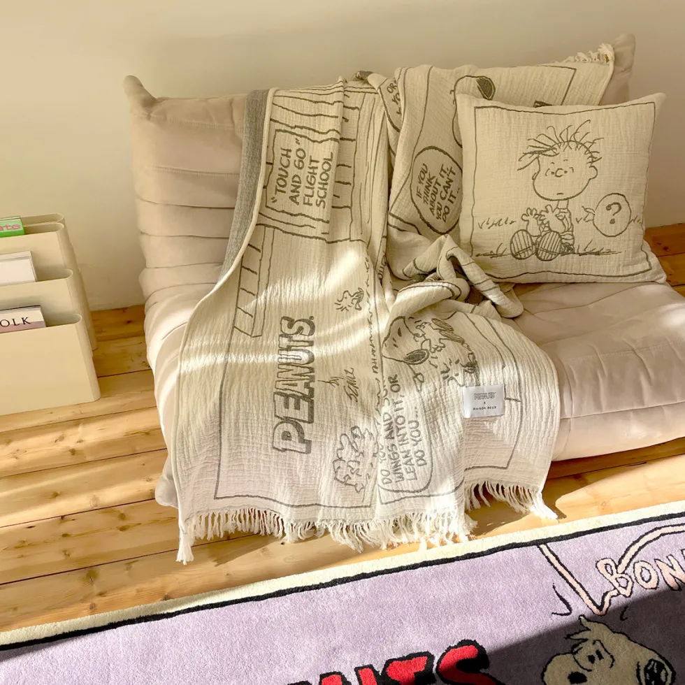 Peanuts Blanket Comic Flightschool