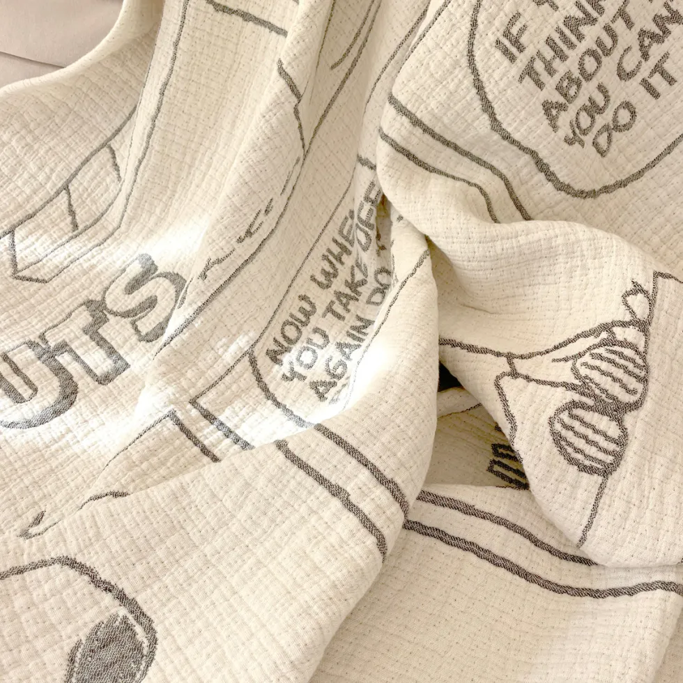 Peanuts Blanket Comic Flightschool