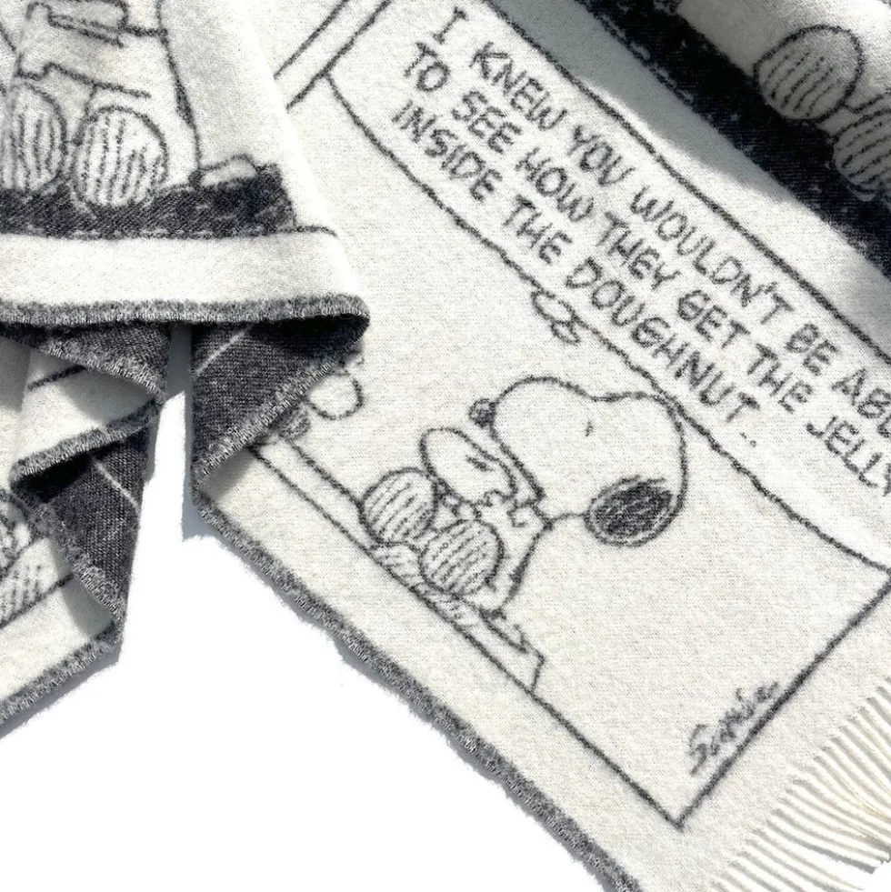 Peanuts Blanket - Doughnut Comic