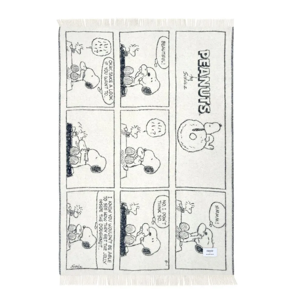 Peanuts Blanket - Doughnut Comic