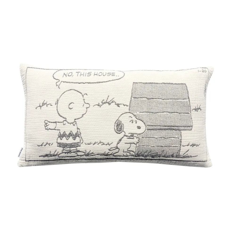 Peanuts Cushion Cover XL - Guard the House