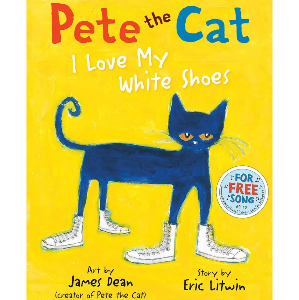 Pete the Cat: I Love My White Shoes Book