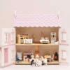 7 Piece Dollhouse Family Wooden Dolls