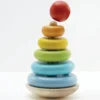 7 Piece Rainbow Stacking Tower