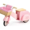 Pink Scooter with Basket