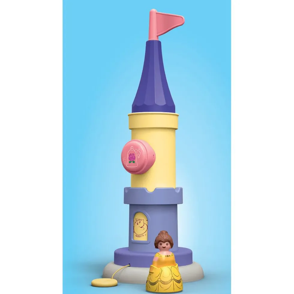 Playmobil Junior & Disney: Belle's Play Tower with Sound Playset