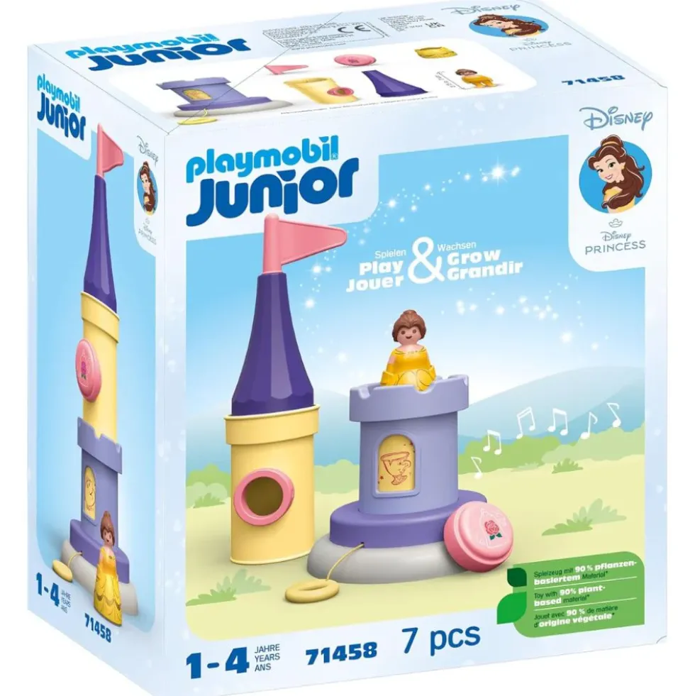 Playmobil Junior & Disney: Belle's Play Tower with Sound Playset