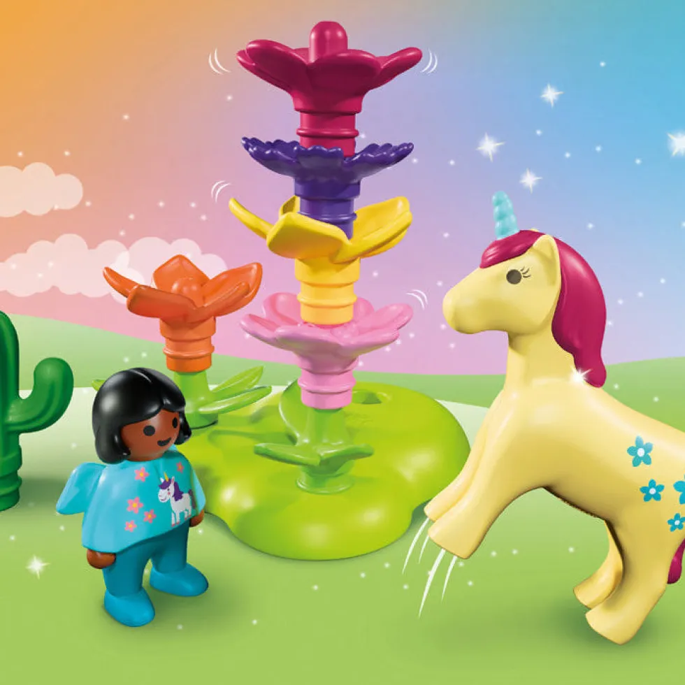 Playmobil Junior: Unicorn Fairy Garden Playset
