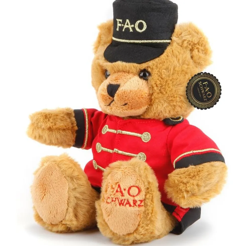 7" Plush Bear Soldier in a Bag
