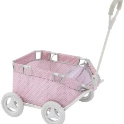 Polka Dots Princess Baby Doll Wagon