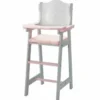 Polka Dots Princess Baby Doll High Chair - Grey
